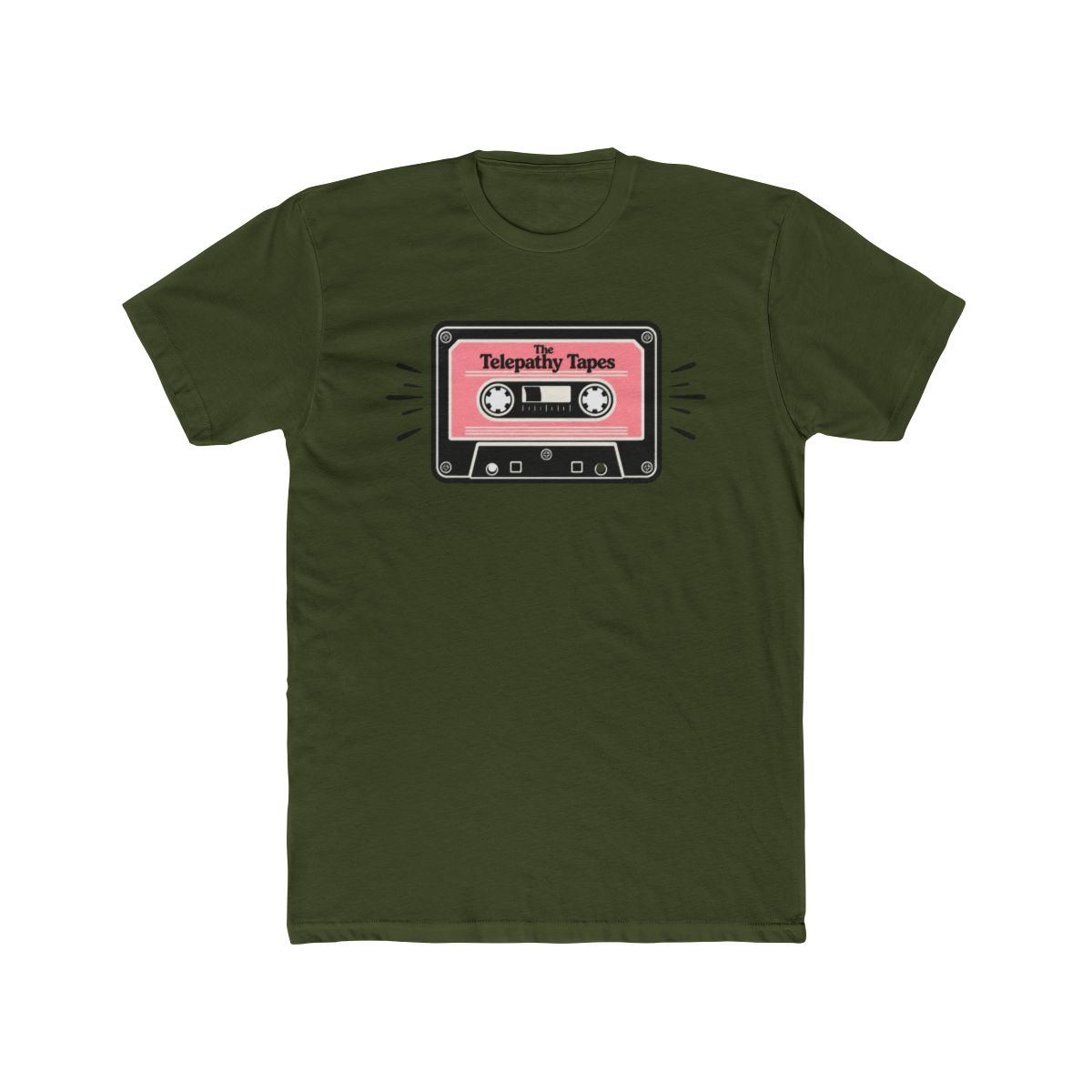 The Telepathy Tapes Cassette Tee - alternate angle 4, merchandise