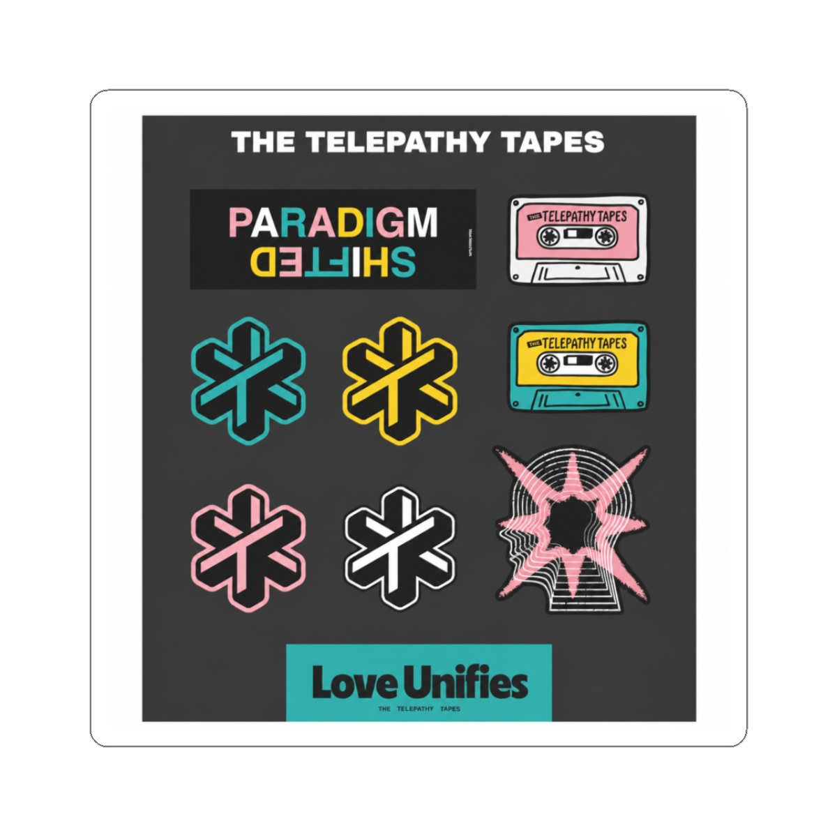Telepathy Tapes Sticker Sheet | The Telepathy Tapes